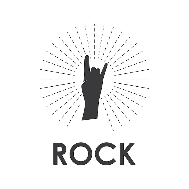 Rock hand music