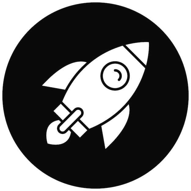 Rocket icon vector image Can be used for Business Startup