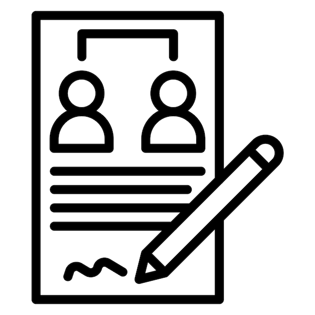 Role Assignment icon vector image Can be used for Business Onboarding