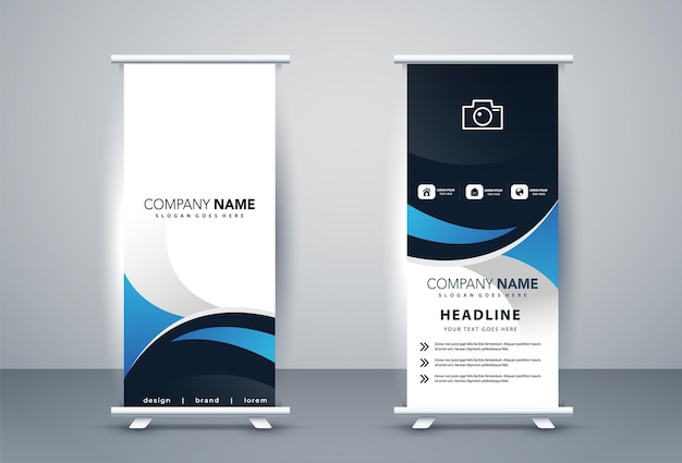 Roll Up Banner Design Template