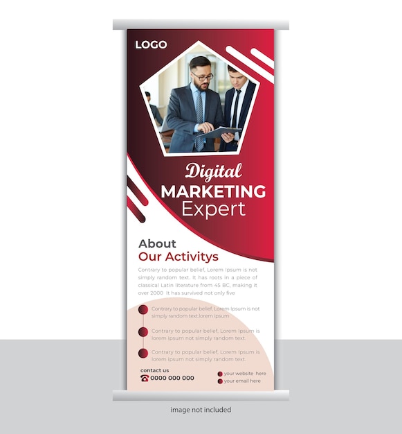 rollup template modern rollup banner design corporate rollup banner design rollup design