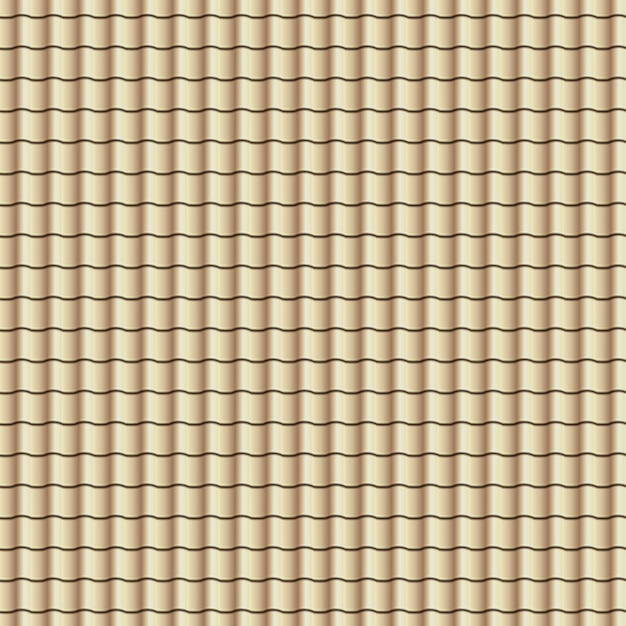 roof tiles background texture in regular rowsseamless pattern vector illustration
