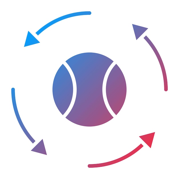 Rotate icon vector image Can be used for Physics