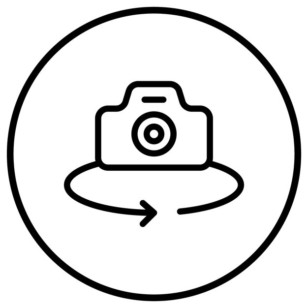 Rotate Vector Icon Design Illustration