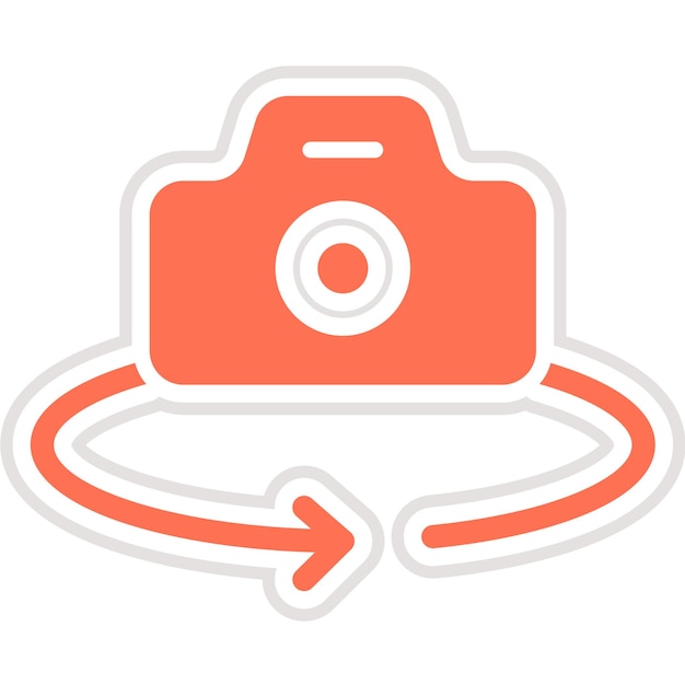 Rotate Vector Icon Design Illustration