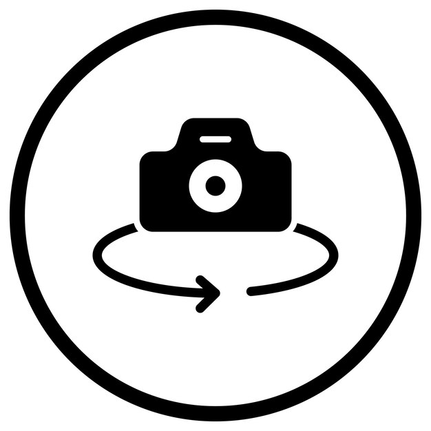 Rotate Vector Icon Design Illustration