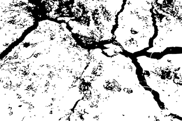 rough and cracked grungy texture