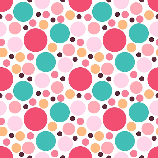 round seamless pattern. seamless retro circle pattern. dotted round seamless background, pattern