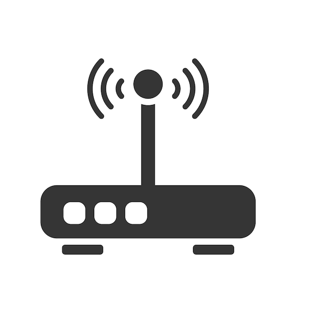 router icon design vector template