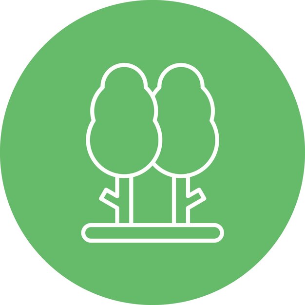 Rubber Tree icon vector image Can be used for In The Wild
