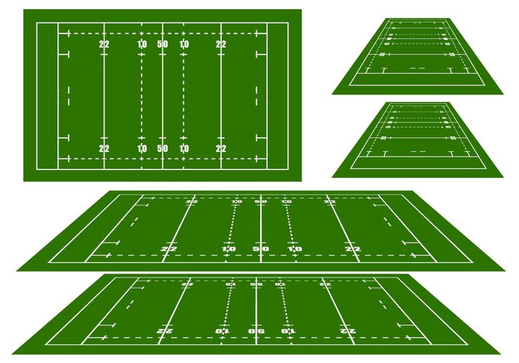 Rugby Field Diagrams