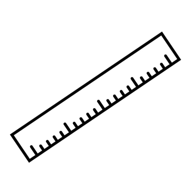 Ruler icon Art and image illustration