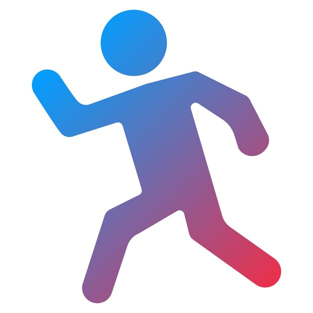 Runner Silhouette icon vector image Can be used for Marathon
