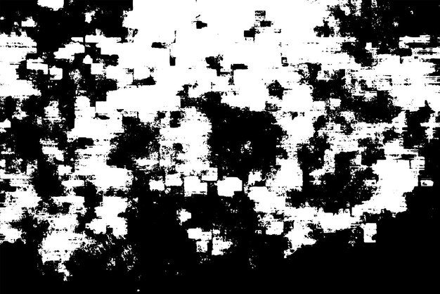 Rustic grunge vector texture with grain and stains Abstract noise background Weathered surface