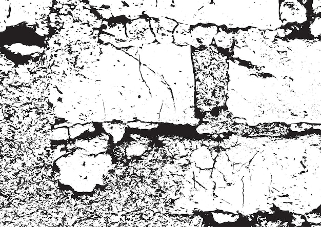 Rustic grunge vector texture with grain and stains Abstract noise background Weathered surface