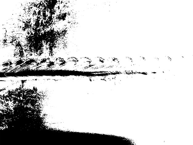 Rustic grunge vector texture with grain and stains Abstract noise background Weathered surface