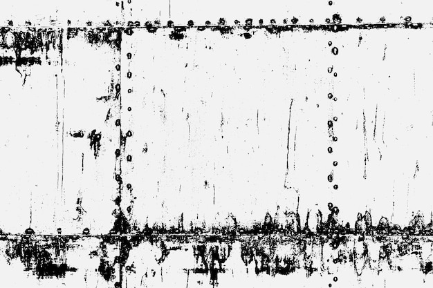 Rusty iron texture background in black and white color EPS vector format