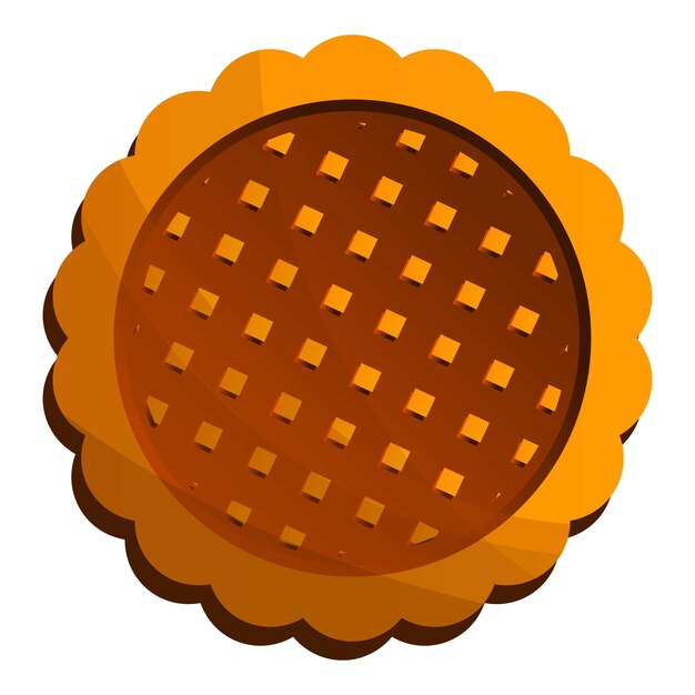 sandwich biscuit icon cartoon of sandwich biscuit vector icon for web design isolated on white background