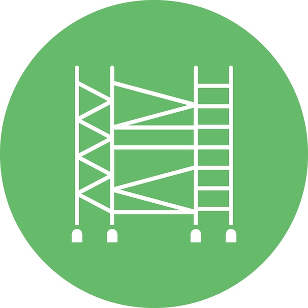 scaffolding icon vector image can be used for home improvements