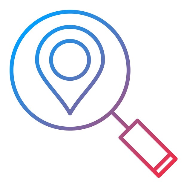 Scanning Location icon vector image Can be used for Map and Navigation