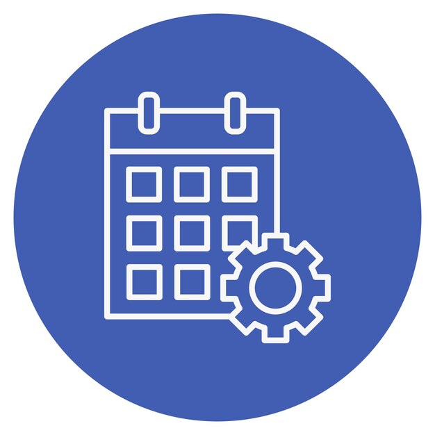 Schedule Vector Illustration
