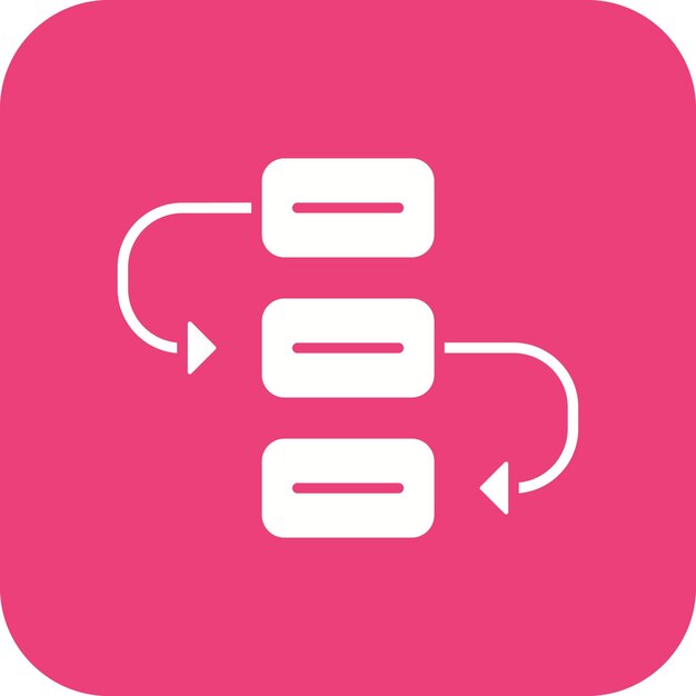 scheduling system icon vector image can be used for factory