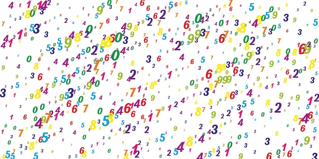 School math notebook cover Colorful childish