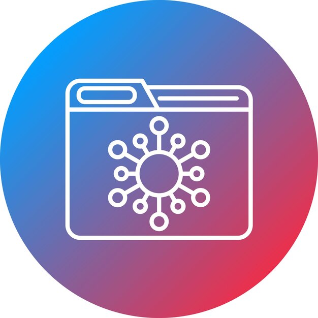 Scramble System icon vector image Can be used for Data Analytics