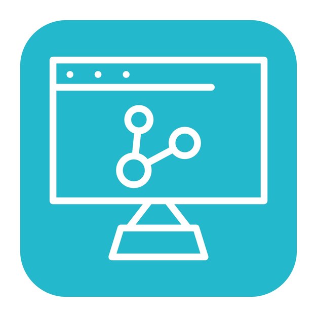 Screen Sharing icon vector image Can be used for Remote Working