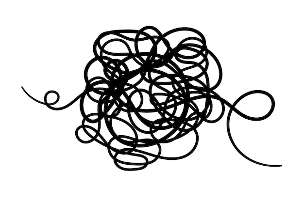 Scribble Ball Chaos Lines