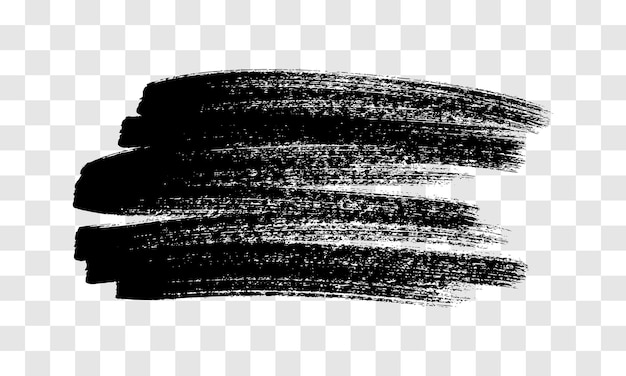 Scribble with a black marker Doodle style scribble Black hand drawn design element on transparent background Vector illustration