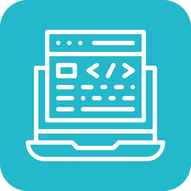 Script vector icon illustration of Cinema iconset