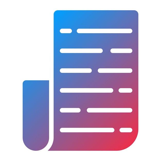 Scroll icon vector image Can be used for Documents And Files