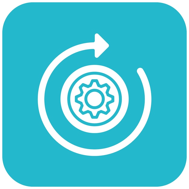 scrumban icon vector image can be used for project management
