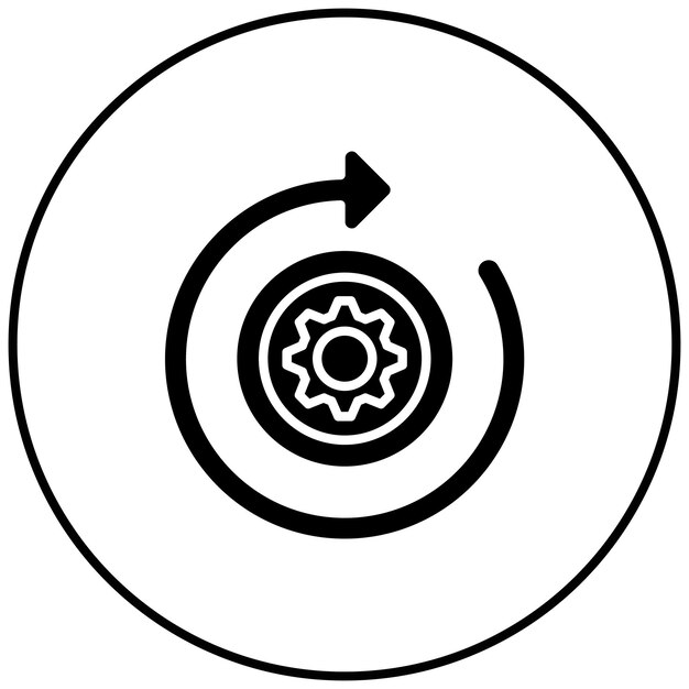 scrumban icon vector image can be used for project management