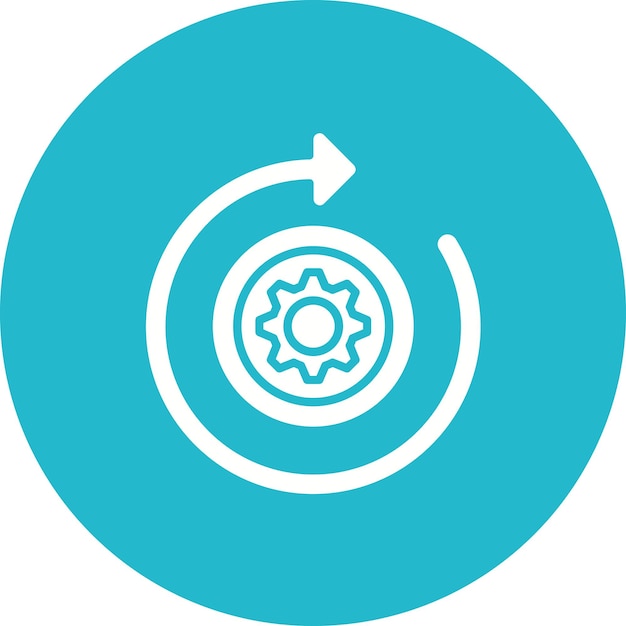 scrumban icon vector image can be used for project management