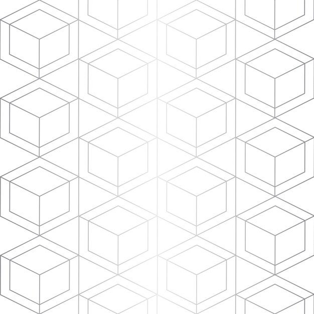 seamless abstract geometric pattern. silver background. vector seamless pattern