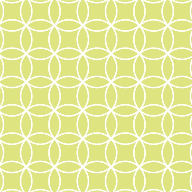 Seamless abstract modern geometric circle line pattern