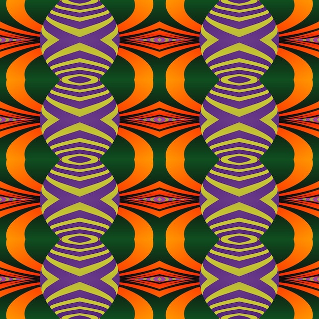 Seamless abstract pattern with rhombus Vector illustration