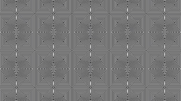 Seamless art pattern design