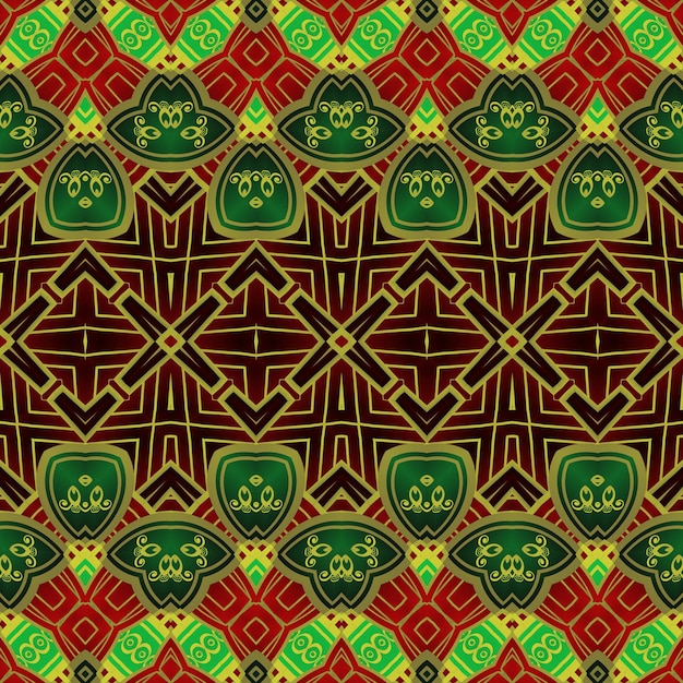 seamless background pattern with a variety of multicolored lines