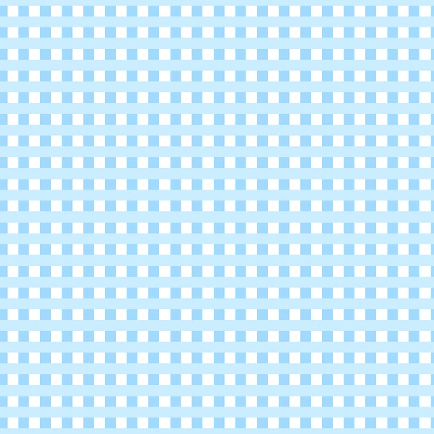 Seamless blue checkered stripe pattern