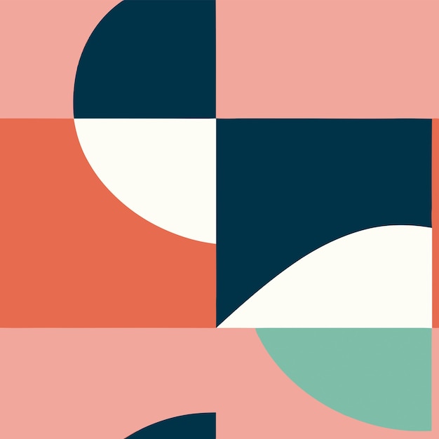 Seamless Colorful Abstract Pattern