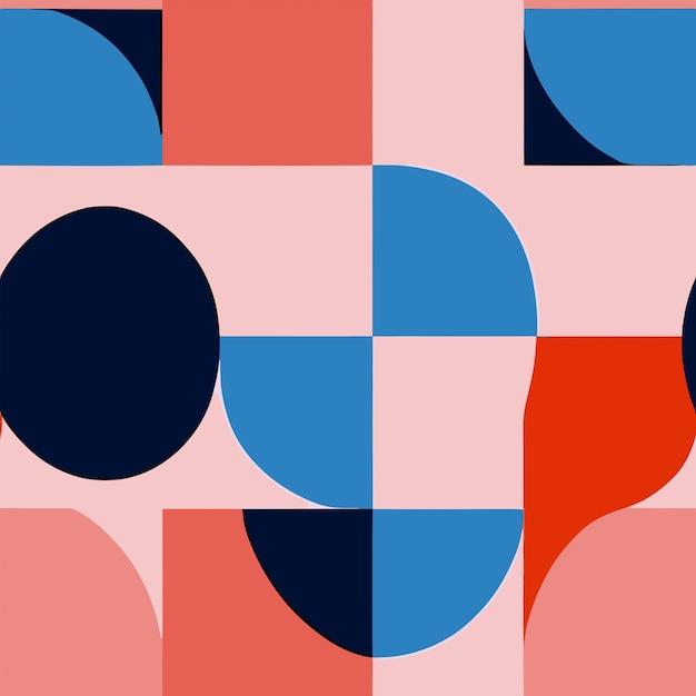 Seamless Colorful Abstract Pattern