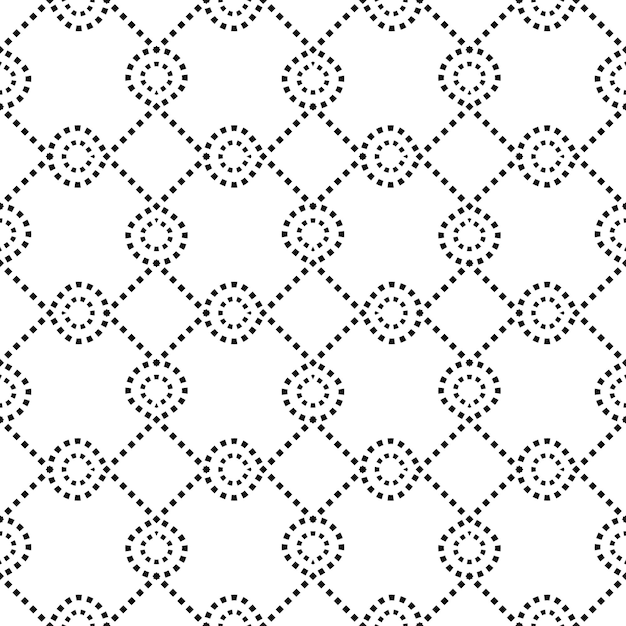 SEAMLESS DOT PATTERN DESIGN FOR CLOTHING STYLE