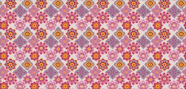 seamless easter eggs pattern vector pattern background pattern batik