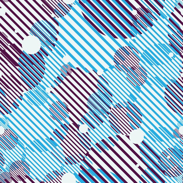 Seamless geometric abstract pattern
