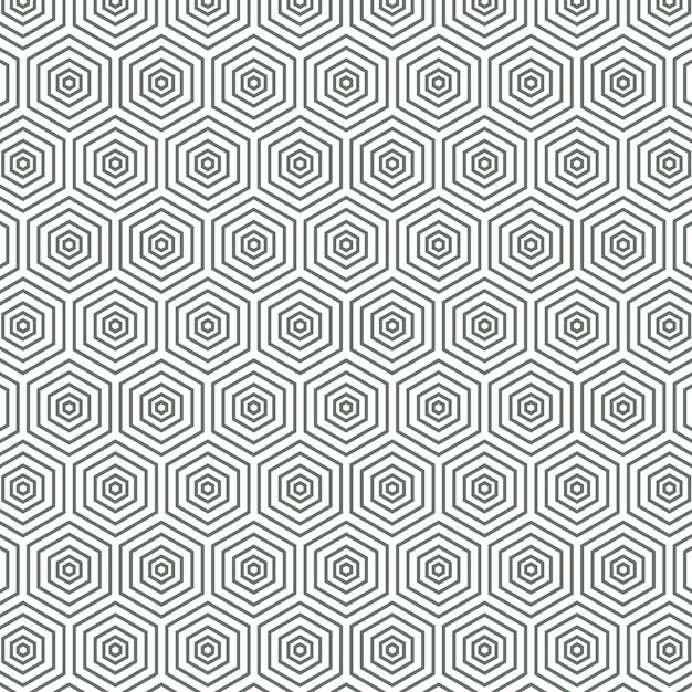 Seamless geometric ornamental vector in illustration pattern Abstract background