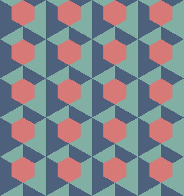 Seamless geometric pattern Abstract geometric background Vector illustration