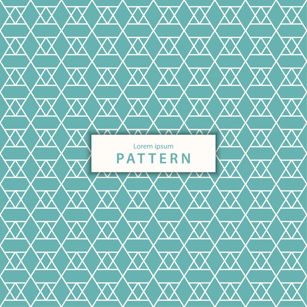 seamless geometric pattern in vintage style